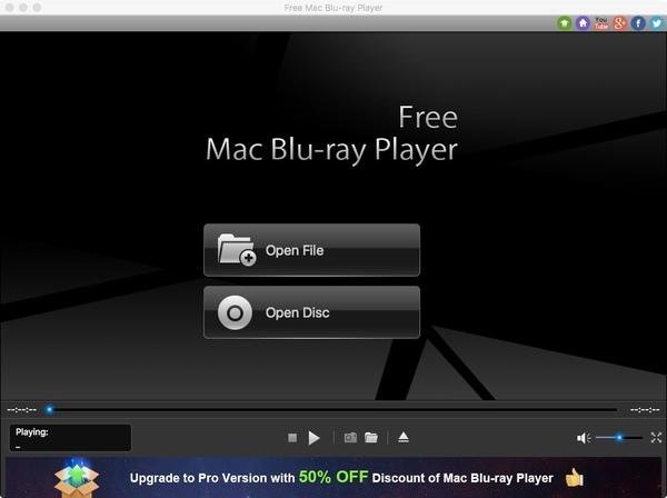 Lancez le lecteur Mac Blu Ray gratuit