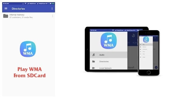 WMA Music Player