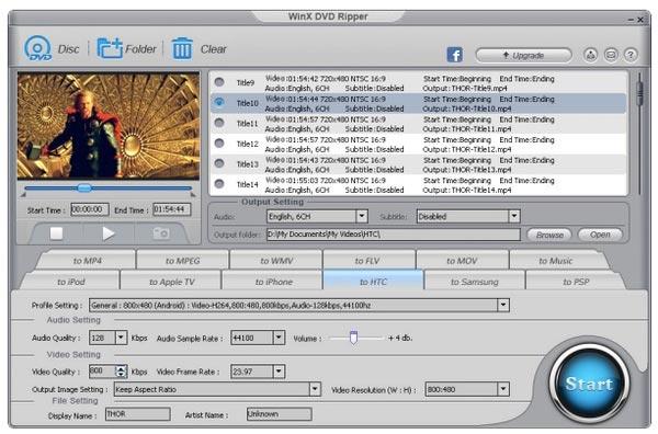 WinX DVD Ripper