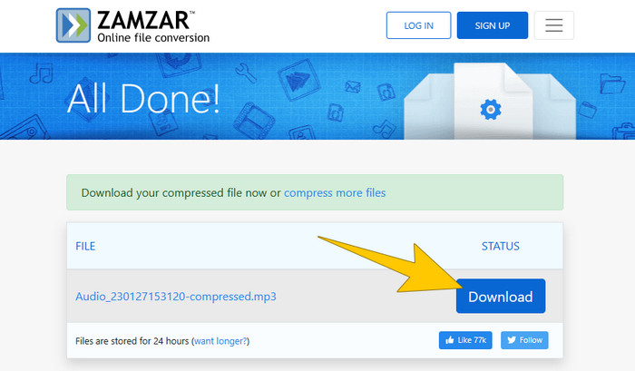 zamzar-convert-audio-bitrate-convert 轉換音訊位元率