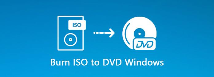 Brand ISO op dvd op Windows