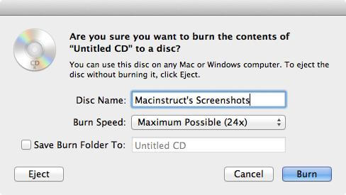 Burn profile