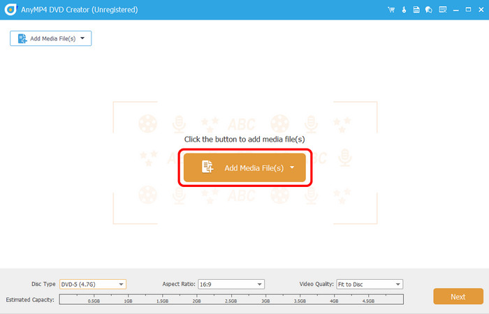 Aggiungi file multimediale