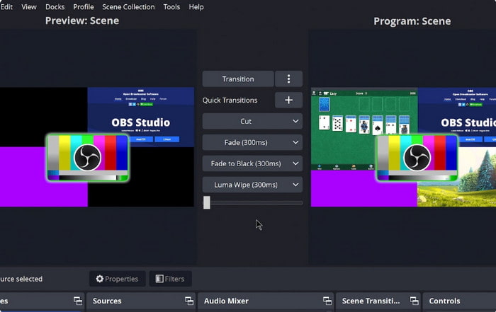 OBS Studio alternativa pro Camstasia