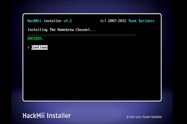 Install The Homebrew Channel