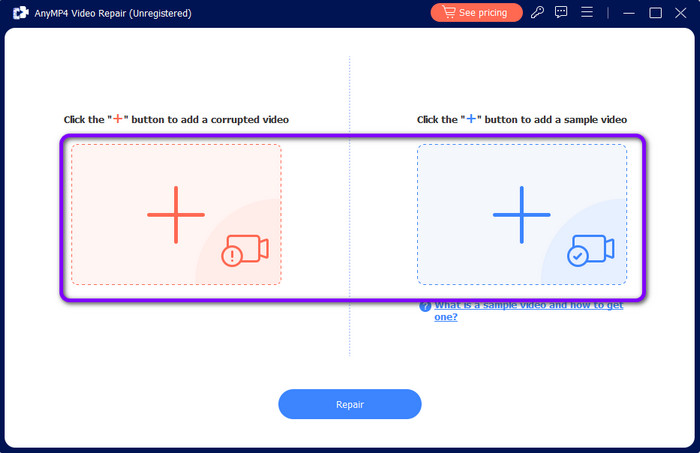 Ajouter l'interface vidéo gauche