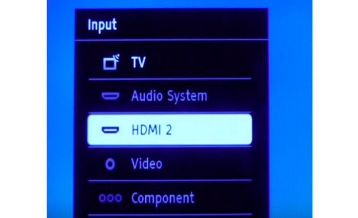 Affichage HDMI