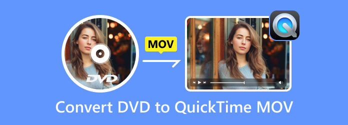 將 DVD 轉換為 QuickTime MOV