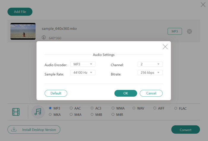 Gratis Video Converter Online Output Convert