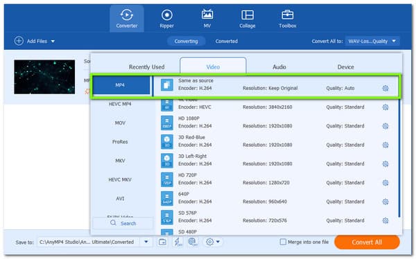 Uscita definitiva del convertitore video Blu-ray Master