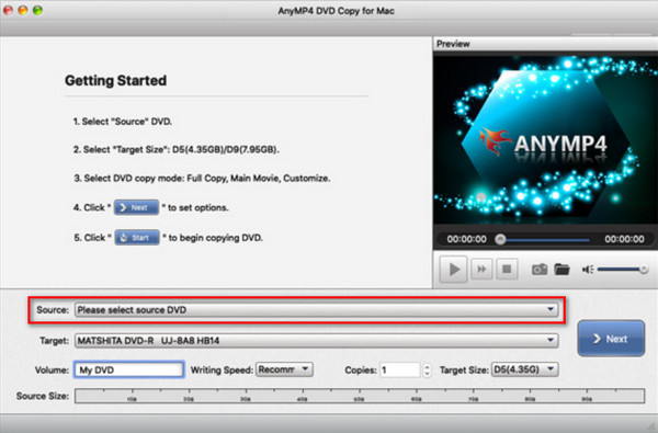 regeling Aubergine deelnemer Hoe dvd naar Mac te kopiëren met behulp van 4 gebruiksvriendelijke software