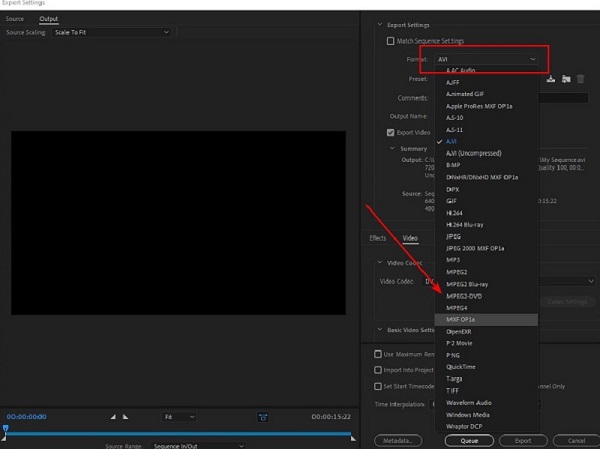 Premiere Pro migrer vers Encore