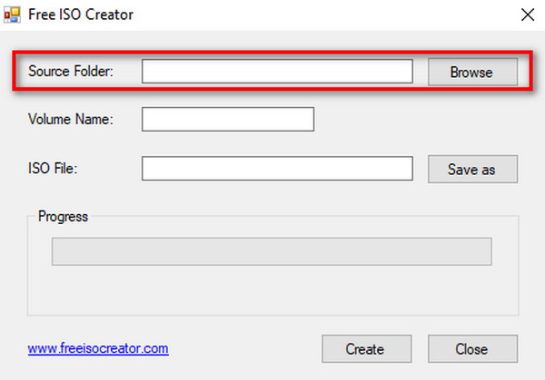 Free ISO Creator Browse Folder