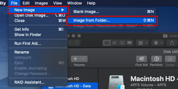 Disc Utility Image Folder