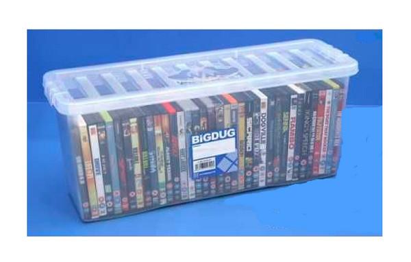 DVD du conteneur de stockage