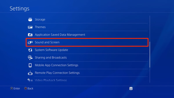 PS4 Pro 的声音和屏幕