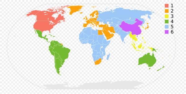 Codes de région de DVD