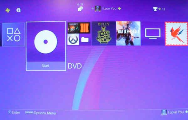 PS5-DVD abspielen
