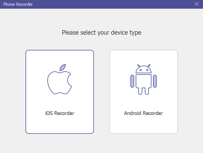 Connectez le téléphone au programme