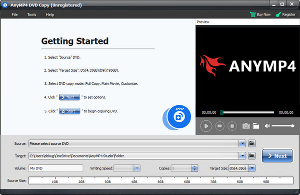 AnyMP4 DVD Copy
