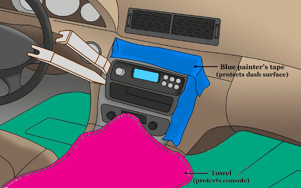 Supprimer la voiture radio