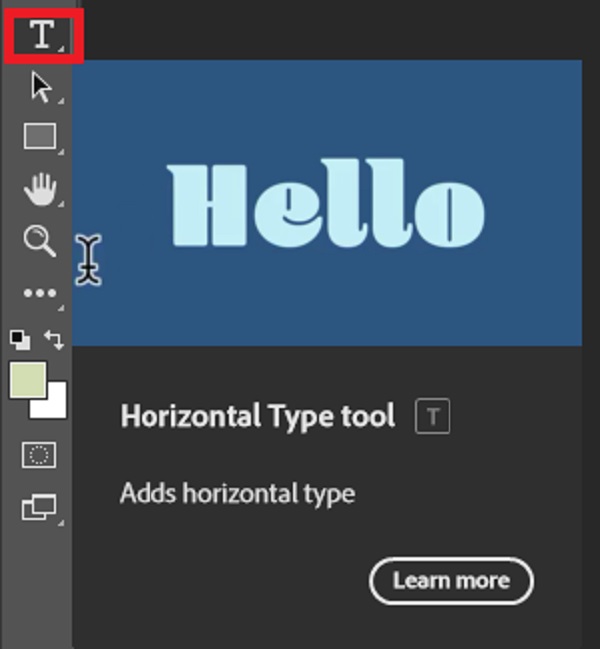 Photoshop Add Text