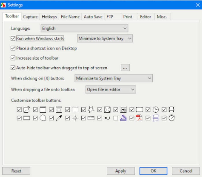 Formatos de imagen compatibles con FastStone Capture