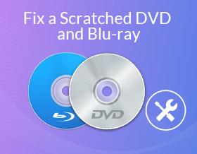Ret en ridset DVD eller Blu-ray