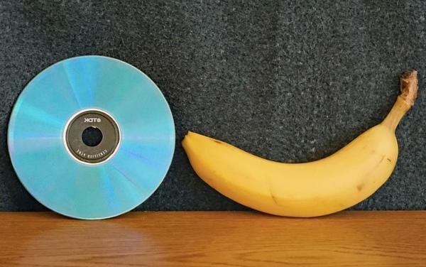 Poolse dvd met banaan