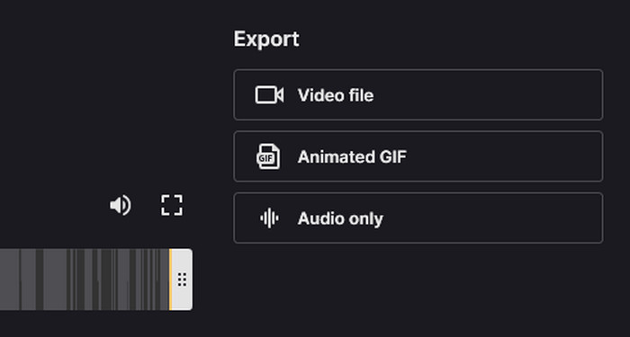 FlashBack Export Option