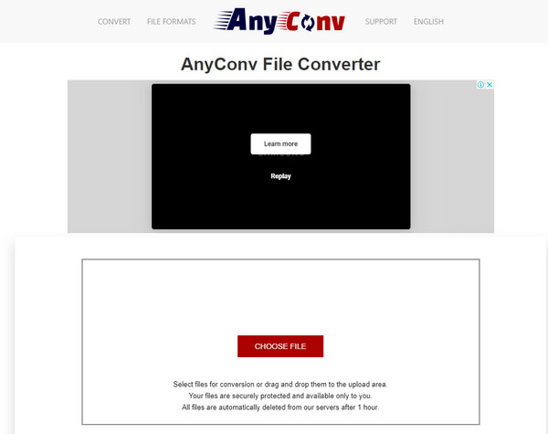 Интерфейсная программа AnyConv