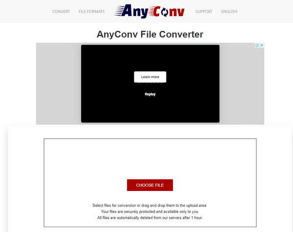 Programa de Interface AnyConv