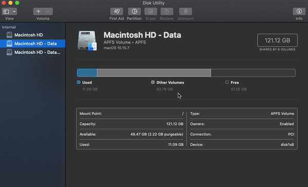 Disc Utility Interface