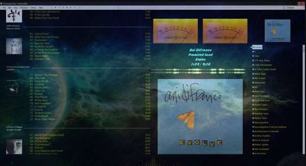 Interface de personnalisation Foobar2000