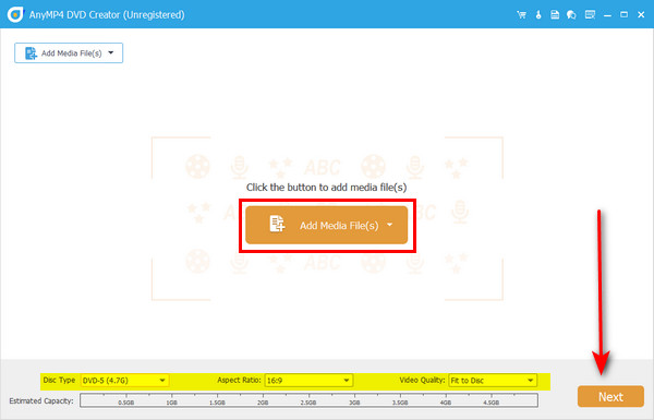 Importer MPEG AnyMP4