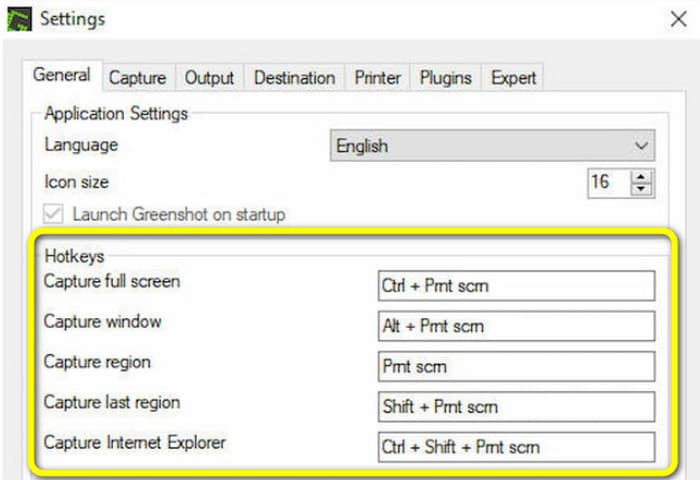 Teclas de acceso directo personalizables