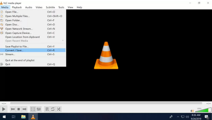 VLC Media Player Alternativa ruční brzdy