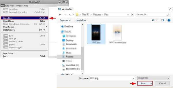 QuickTime'ı aç