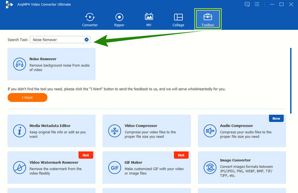 Otevřete Video Converter Ultimate Toolbox