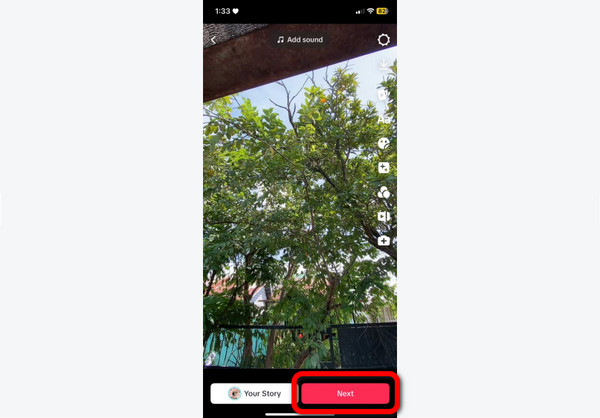 Press Next Post TikTok