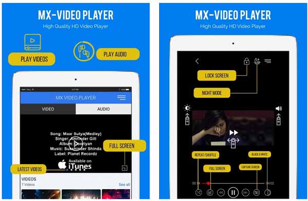 Reprodutor de vídeo MX