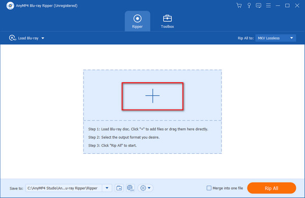 ISO-bestand AnyMP4 Bluray Ripper toevoegen