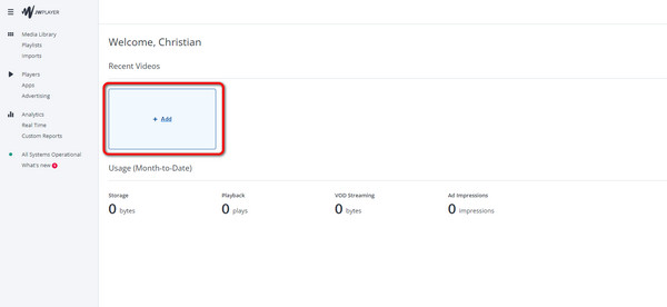 Cliquez sur l'option Ajouter