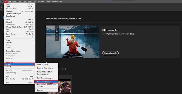 Photoshop pinokerros