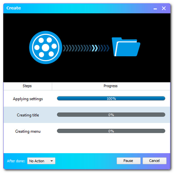Blu-ray Creator Loading Process
