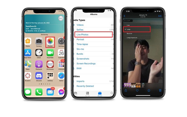 Сделать GIF-изображение для iPhone