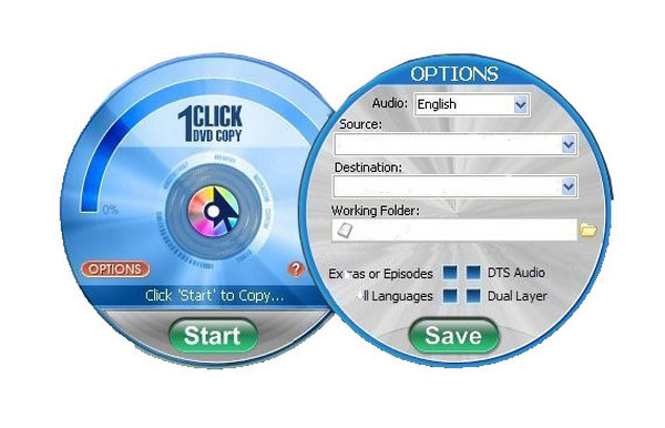 Programme de copie de DVD en 1 clic