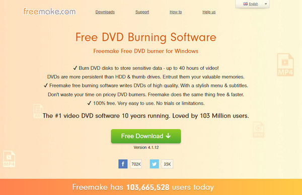 Sito DVD di Freemake