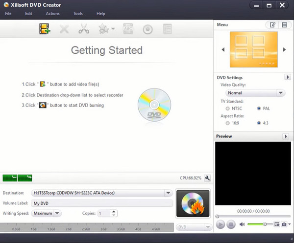Program Xilisoft DVD Creator
