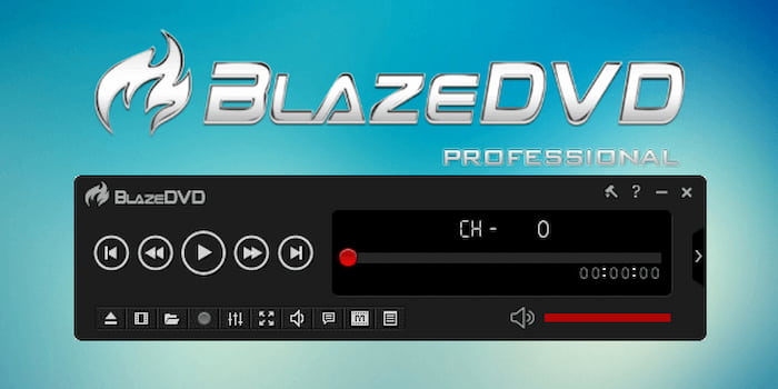 BlazeDVD Přehrává DVD